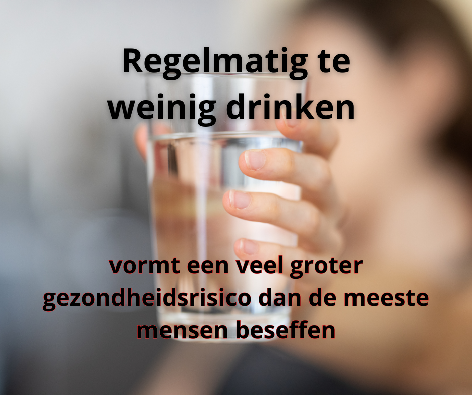Waarom te weinig drinken veel schadelijker is dan we denken